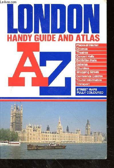 LONDON HANDY GUIDE AND ATLAS AZ