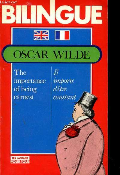 THE IMPORTANCE OF BEING EARNEST - IL IMPORTE D'ETRE CONSTANT