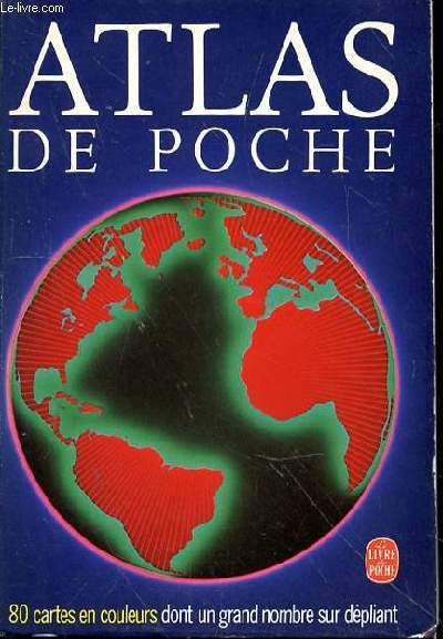 ATLAS DE POCHE - 80 CARTES EN COULEURS DONT UN GRAND NOMBRE SUR DEPLIANT