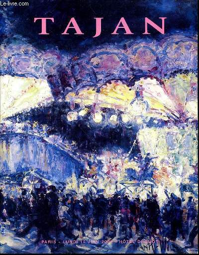 CATALOGUE DE VENTE AUX ENCHERES avec les prix - TAJAN - TABLEAUX - DESSINS ET SCULPTURES DES XIXe ET XXe SIECLES ART ABSTRAIT ET CONTEMPORAIN - LUNDI 14 JUIN 2004 A 14 HEURES 15 - HOTEL DROUOT SALLE 4