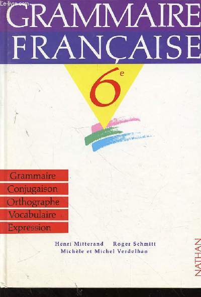 GRAMMAIRE FRANCAISE 6e