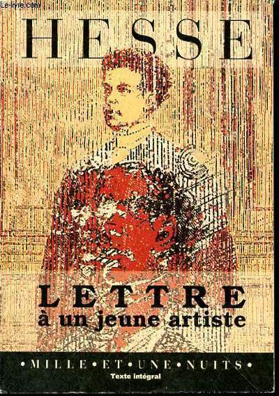 LETTRE A UN JEUNE ARTISTE N35