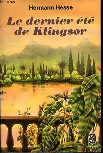 LE DERNIER ETE DE KLINGSOR N4932