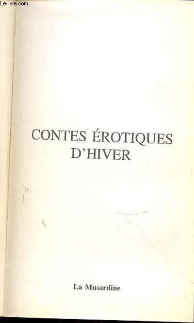 CONTES EROTIQUES D'HIVER