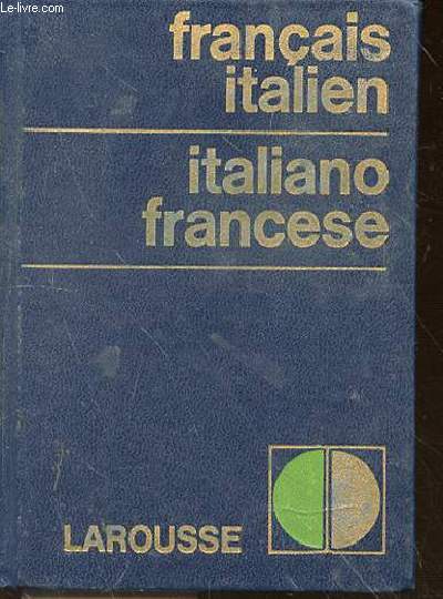 FRANCAIS ITALIEN - ITALIANO FRANCESE