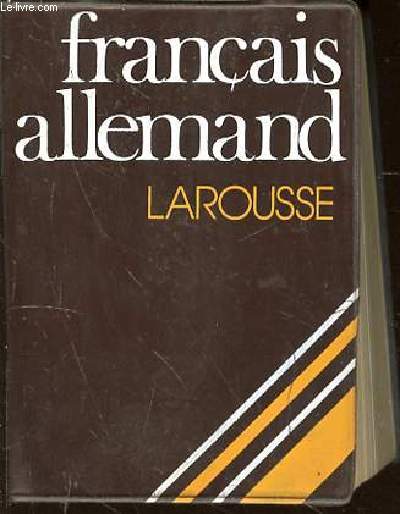 DICTIONNAIRE FRANCAIS-ALLEMAND