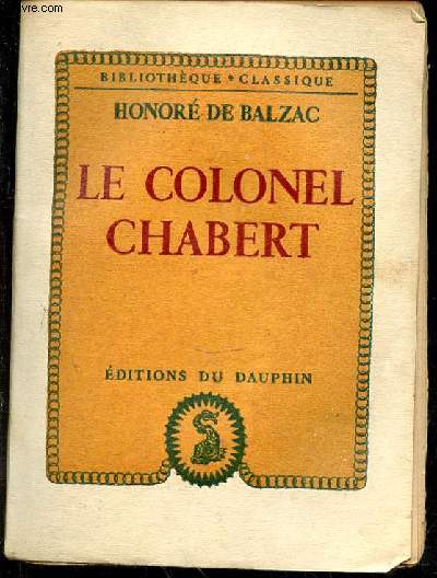 LE COLONEL CHABERT