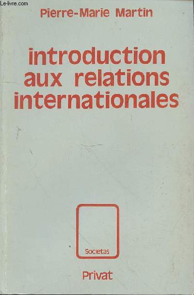 INTRODUCTION AUX RELATIONS INTERNATIONALES