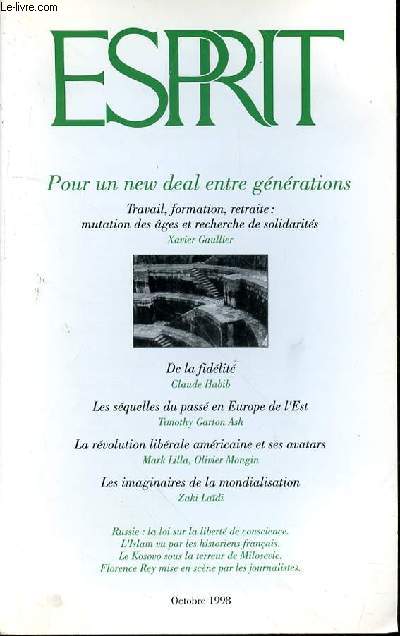 ESPRIT N10 - OCTOBRE 1998 -