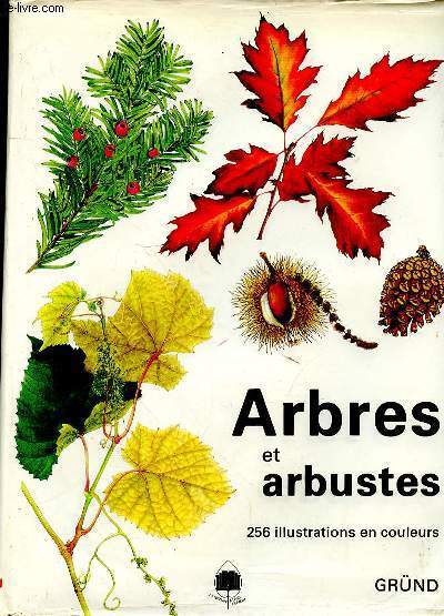 ARBRES ET ARBUSTES - 256 ILLUSTRATIONS EN COULEURS